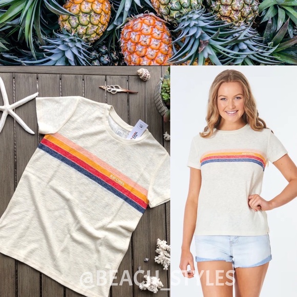 Rip Curl Tops - 🌴🌼RIP CURL- GOLDEN DAYS STANDARD TEE🌼🌴